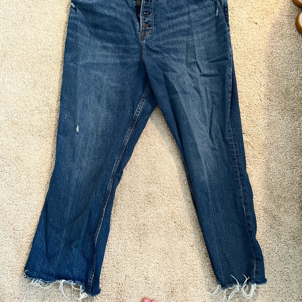 Abercrombie and Fitch Kick Flare Curve Love Jeans